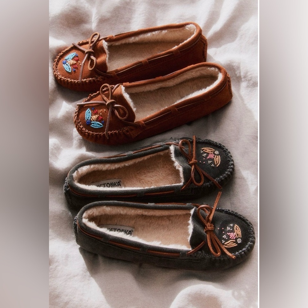 FREE PEOPLE Minnetonka for FP Ayashe Moccasins FLATS - Picture 4 of 8